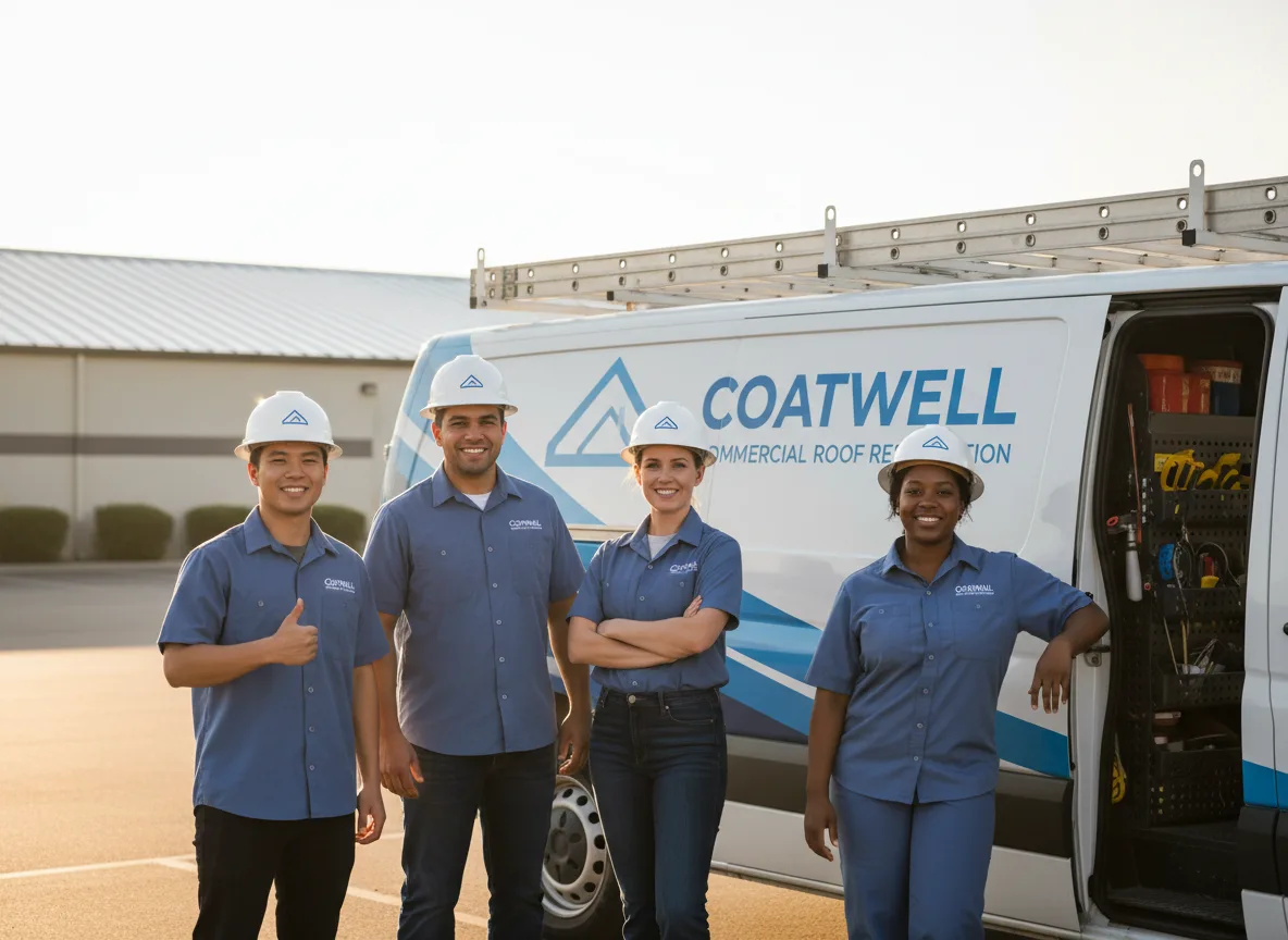 Commercial roof coating company in Pickford, MI